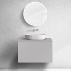 Set Unterschrank Oltens Lun 60033900, Naphtha-Arbeitsplatte Oltens Lun 63025900