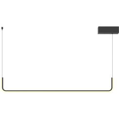 MaxLight Urus Pendelleuchte 1x17 W schwarz P0644
