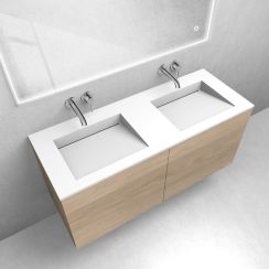 Set Waschbecken Oltens Stila 40205900, Unterschrank Oltens Lun 60035060