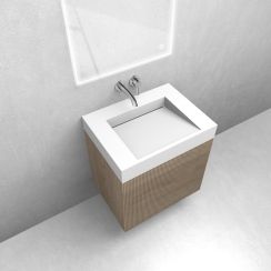 Set Unterschrank Oltens Lun 60027060, Waschbecken Oltens Stila 40000900