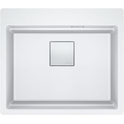 Franke Kanon Granitspüle 59x51 cm weiß 114.0749.555