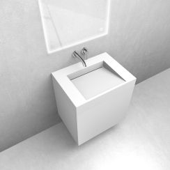 Set Waschbecken Oltens Stila 40000900, Unterschrank Oltens Lun 60032000