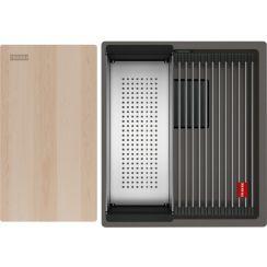 Franke Kanon Granitspüle 46x41 cm grau/graphit/onyx 125.0749.653