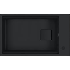 Franke Kanon Granitspüle 76x46 cm schwarz 125.0749.672