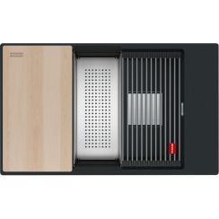Franke Kanon Granitspüle 76x46 cm schwarz 125.0749.671