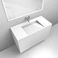 Set Waschbecken Oltens Stila 40003000, Unterschrank Oltens Lun 60034000