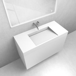 Set Waschbecken Oltens Stila 40003900, Unterschrank Oltens Lun 60034000