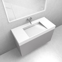 Set Waschbecken Oltens Stila 40003000, Unterschrank Oltens Lun 60034900