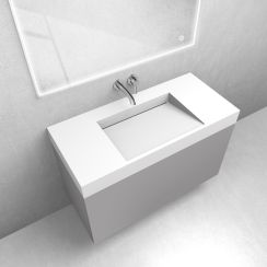 Set Waschbecken Oltens Stila 40003900, Unterschrank Oltens Lun 60034900
