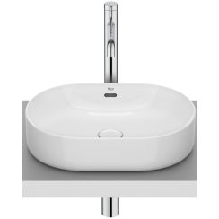 Roca Meridian Waschbecken 46x36.5 cm oval Aufsatzwaschbecken weiß A327748S00