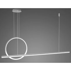 Altavola Design Led Shape Pendelleuchte 1x23 W silber LA087/PX143_40_3k_silver