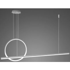 Altavola Design Led Shape Pendelleuchte 1x23 W silber LA087/PX143_40_4k_silver