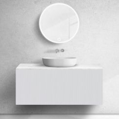 Set Unterschrank Oltens Lun 60030000, Naphtha-Arbeitsplatte Oltens Lun 63027000