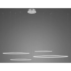 Altavola Design Led Shape Pendelleuchte 1x106 W silber LA084/CO4_100_in_4k_silver_dimm