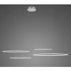 Altavola Design Led Shape Pendelleuchte 1x106 W silber LA084/CO4_100_in_4k_silver_Dali
