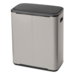 Brabantia Bo Touch Bin Müllcontainer 60 l grau 255045