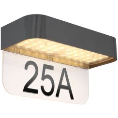 Globo Lighting Solar Solar-Pendelleuchte 1x6 W grau 36790