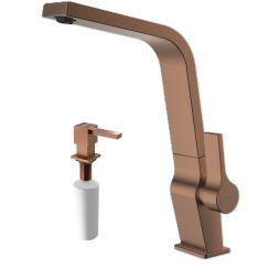 Set Küchenarmatur Teka ICC 116030007, Flüssigkeitsspender Teka Zenit 115890046