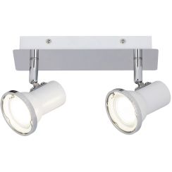 Rabalux Steve Deckenlampe 2x15 W chrom 5498