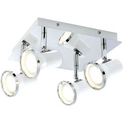 Rabalux Steve Deckenlampe 4x15 W chrom 5500