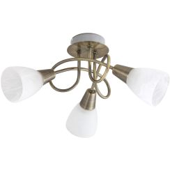 Rabalux Jenna Deckenlampe 3x40 W braun 5533