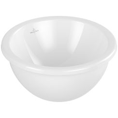 Villeroy & Boch Loop & Friends Waschbecken 39x39 cm rund Unterbauwaschbecken weiß 4A5101R1