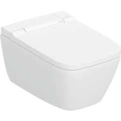 Geberit AquaClean Sela Dusch-WC hängend Spülrandlos mit Wirbelspülung weiß 146.250.01.1