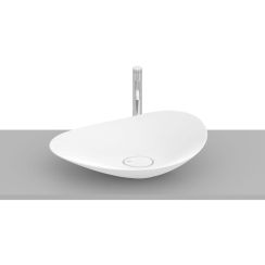 Roca Ohtake Waschbecken 62.5x38.5 cm Aufsatzwaschbecken weiß A327A1P620