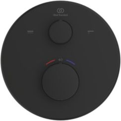 Ideal Standard Ceratherm T100 Badewannen- und Duscharmatur Unterputz mit Thermostat schwarz A8584XG