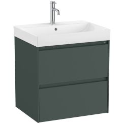 Roca Ona Waschtisch mit Unterschrank 50 cm grün A851688513