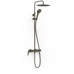 Tres Fuji Duschset Wandmontage mit Kopfbrause || 8119701KMB