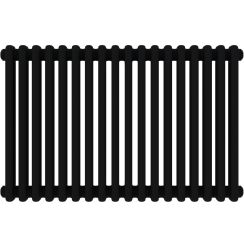 Irsap Tesi 3 Raumheizkörper 56.5x81 cm podłączenie unter schwarz IRS-TES-3056-18-K1-2