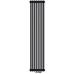 Irsap Tesi 2 Raumheizkörper 180x36 cm podłączenie unter schwarz IRS-TES-2180-08-K1-5
