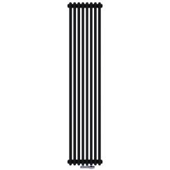 Irsap Tesi 2 Raumheizkörper 200x36 cm podłączenie unter schwarz IRS-TES-2200-08-K1