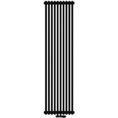 Irsap Tesi 2 Raumheizkörper 200x45 cm podłączenie unter schwarz IRS-TES-2200-10-K1-5