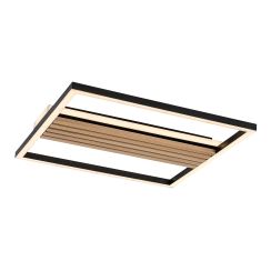 Rabalux Noxelle Deckenlampe x30 W schwarz 71458