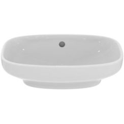 Ideal Standard I.Life Waschbecken 45x37 cm oval Aufsatzwaschbecken weiß T509201
