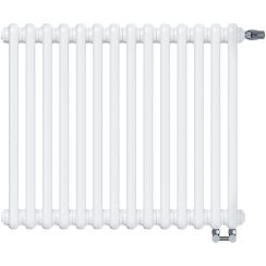 Irsap Tesi 2 Raumheizkörper 56.5x63 cm podłączenie unter weiß IRS-TES-2056-14-B25
