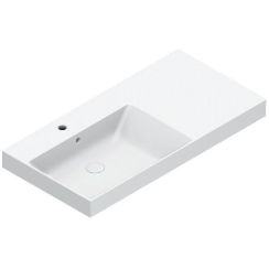 Catalano Zero Waschbecken 100x50 cm rechteckig Klassisch-Einbauwaschbecken-Unterbauwaschbecken weiß 0121041001