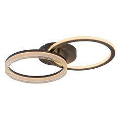 Rabalux Seraphiel Deckenlampe x38 W schwarz 71479