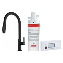 Set Küchenarmatur Franke Maris Slim Clear Water J Pull-Out 120.0730.911, Untertischfilter Franke Clear Water 133.0284.025