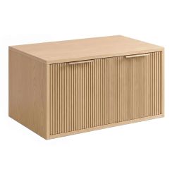 Rea Core Badschrank 80x47x40 cm Unterschrank hängend beige REA-M0407
