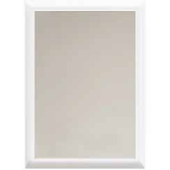 Ars Longa Oslo Spiegel 58.4x48.4 cm rechteckig weiß OSLO4050-B
