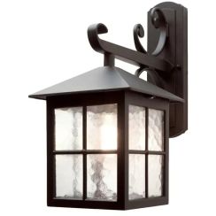 Elstead Lighting Winchester Außenwandleuchte 1x60 W schwarz BL19-BLACK