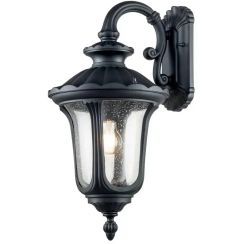 Elstead Lighting Chicago Außenwandleuchte 1x60 W schwarz CC2-M-BK