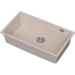Ruvetti Latios Granitspüle 74.5x43.5 cm beige 3001LA_BE80_P