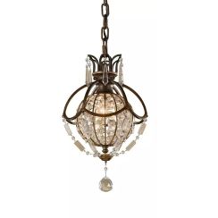 Elstead Lighting Bellini Pendelleuchte 1x60 W braun FE-BELLINI-P