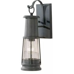 Elstead Lighting Chelsea Harbor Außenwandleuchte 1x60 W grau FE-CHELSEAHBR2