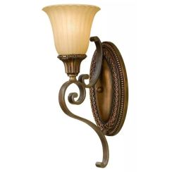 Elstead Lighting Kelham Hall Wandleuchte 1x60 W gold-braun FE-KELHAM-HALL1