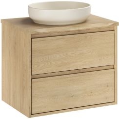 Set Waschbecken Comad River 1 RIVER 1 IVORY MATT UN 40 ( E-6595 ), Badschrank Comad Viola VIOLA CREMONA 82-60-46-2S, NATURE CREMONA 89-60-46 M